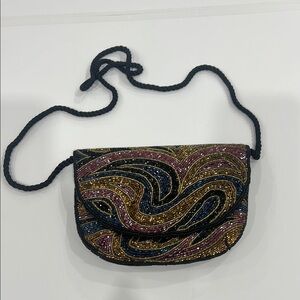 Vintage 1980's Sequin
Beaded Purse